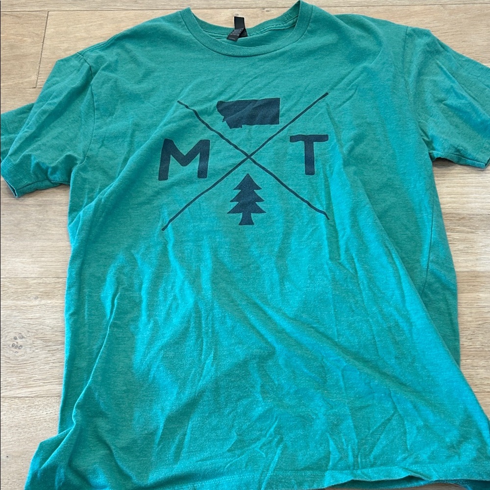 MT Green Graphic Tee